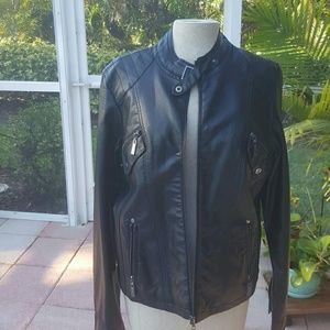 Jou Jou Jackets & Coats - JOUJOU Vegan Leather Ladies Jacket Jou Jou Jackets & Coats - JOUJOU Vegan Leather Ladies Jacket